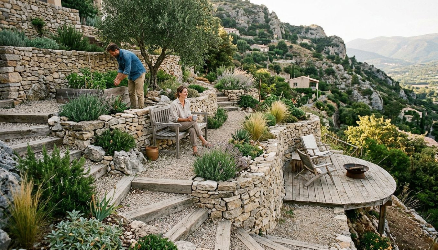 Quand les contraintes du terrain dictent la créativité en aménagement extérieur